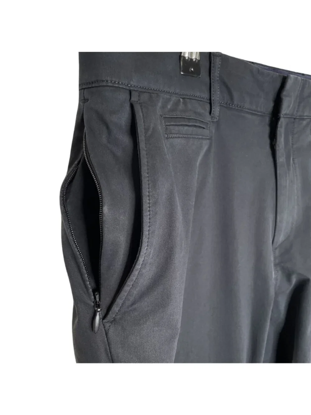 J. Crew Charcoal 484 Slim Tech Pants, 32